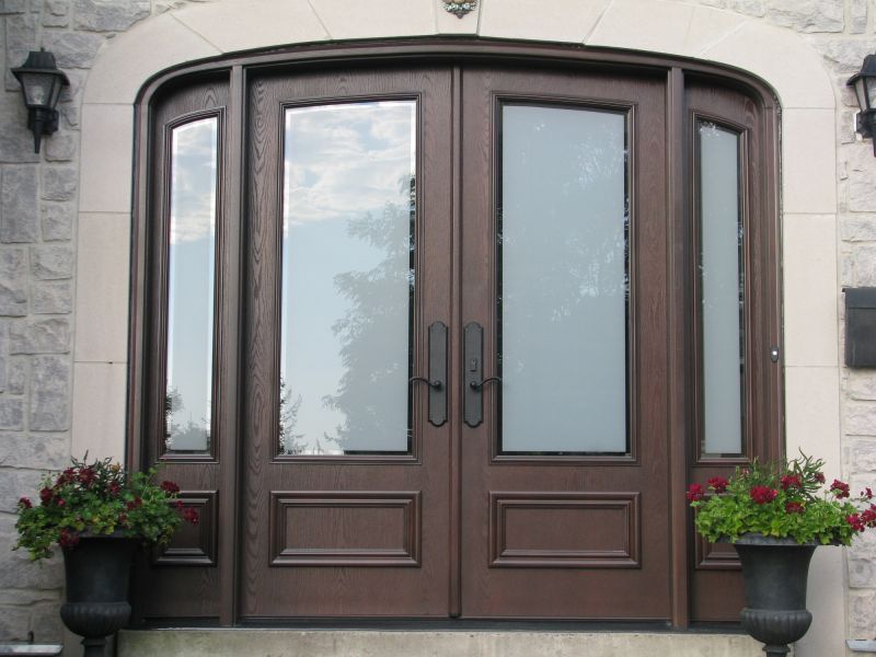 Modern Fiberglass Door