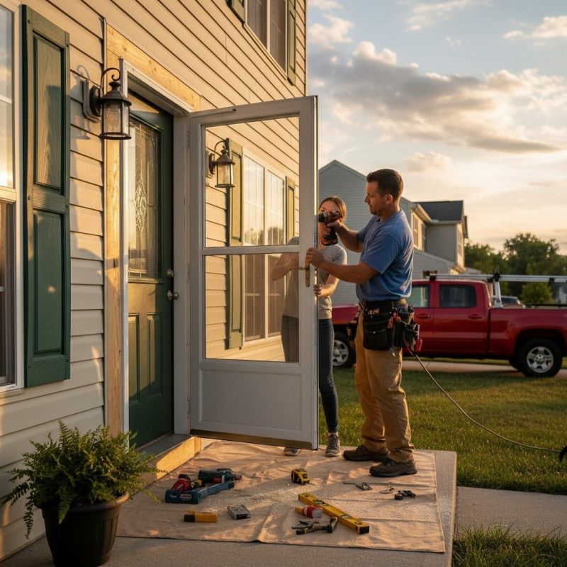 Storm Door Installation